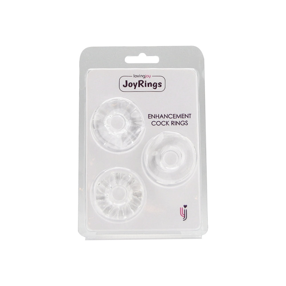 JoyRings Enhancement Cock Ring Set (3 Pack)