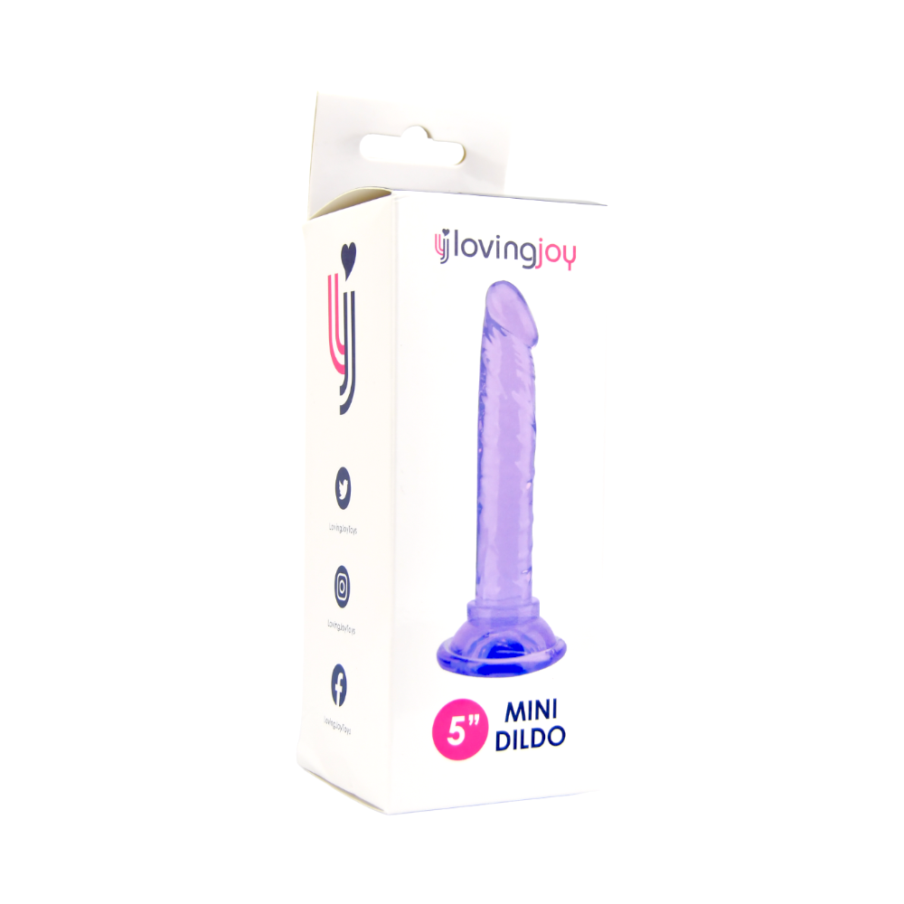 Loving Joy 5 Inch Beginners Dildo Purple