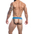 C4M Rugby Jockstrap Electric Blue Large