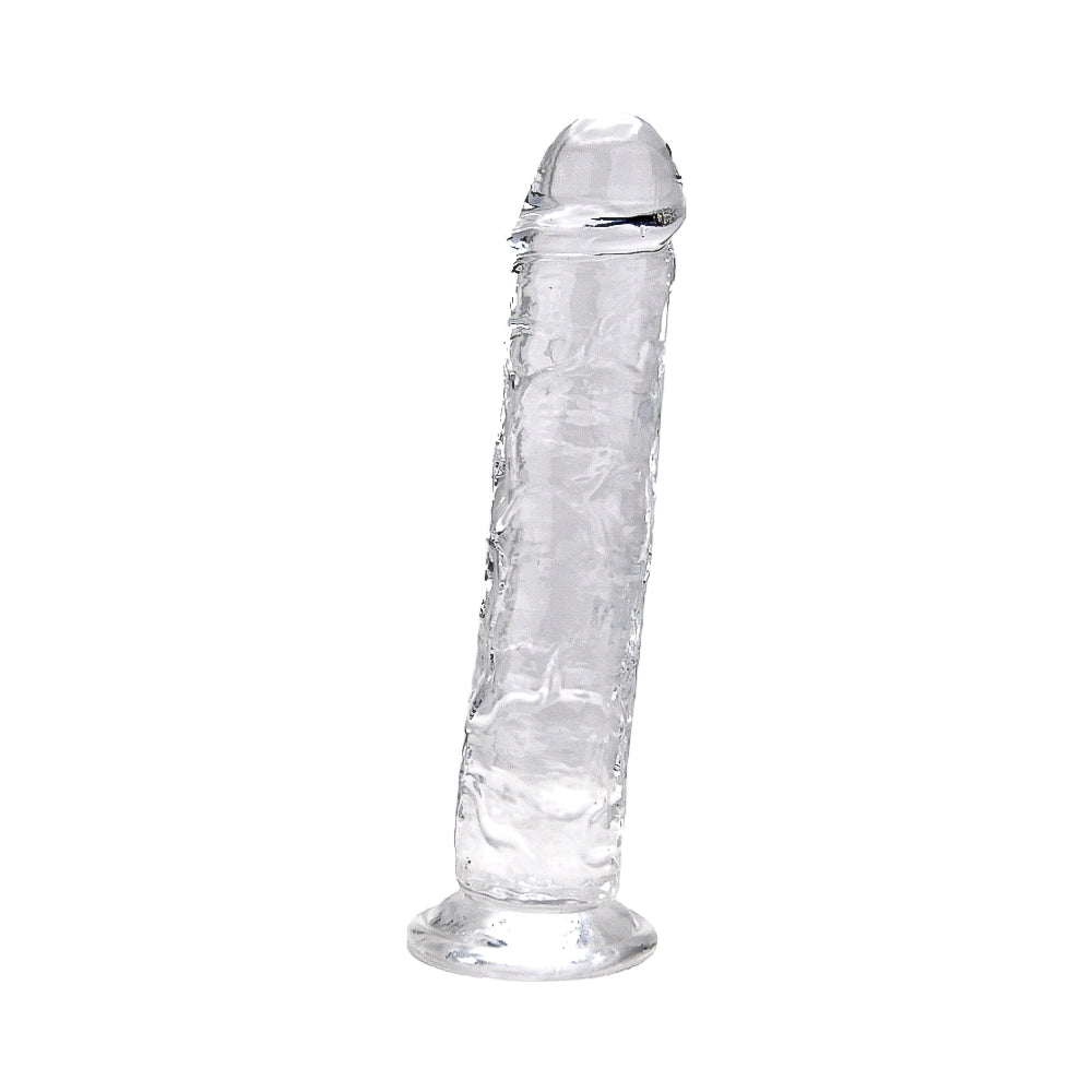 Loving Joy 7.5 Inch Suction Cup Dildo Clear