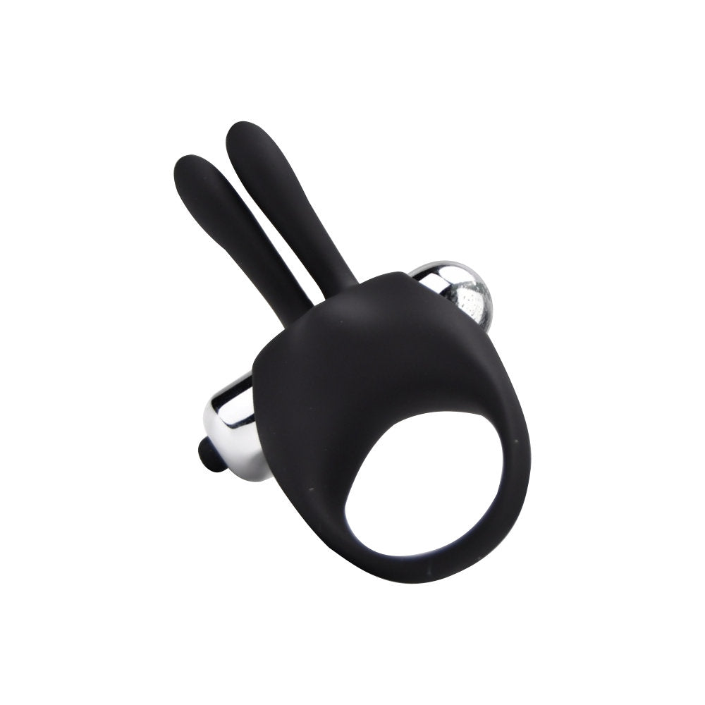 Loving Joy Silicone Vibrating Rabbit Cock Ring