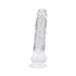 Loving Joy 6 Inch Dildo with Balls Clear