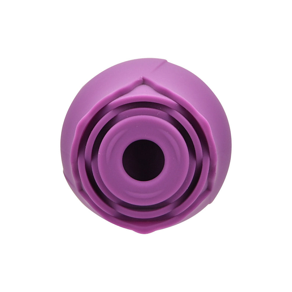 Loving Joy Rose Toy Clitoral Suction Vibrator Purple