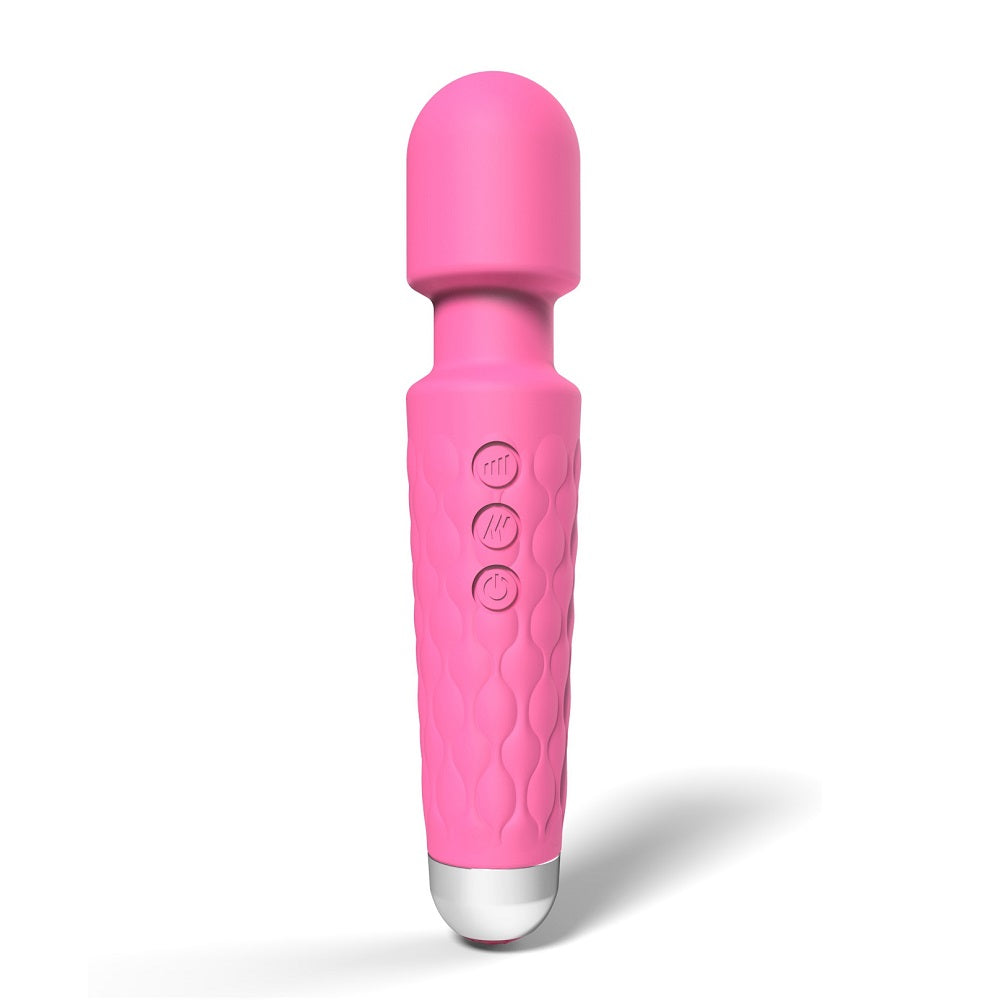 Loving Joy 20 Function Wand Vibrator Pink