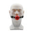 Bound to Play Breathable Ball Gag Red