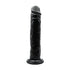 Loving Joy 9.5 Inch Suction Cup Dildo Black
