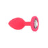 Toosh Pink Silicone Butt Plug Small