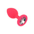Toosh Pink Silicone Butt Plug Small
