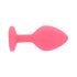 Toosh Pink Silicone Butt Plug Medium