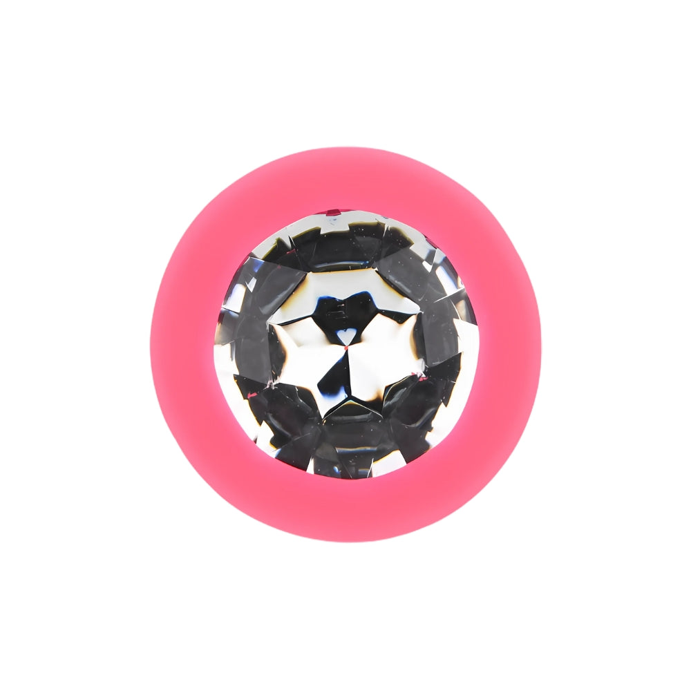 Toosh Pink Silicone Butt Plug Medium