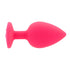 Toosh Pink Silicone Butt Plug Large