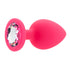 Toosh Pink Silicone Butt Plug Large