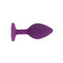 Toosh Purple Silicone Butt Plug Small