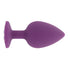 Toosh Purple Silicone Butt Plug Large