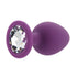 Toosh Purple Silicone Butt Plug Large