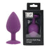 Toosh Purple Silicone Butt Plug Large