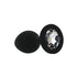 Toosh Black Silicone Butt Plug Small