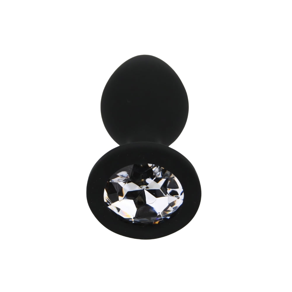 Toosh Black Silicone Butt Plug Small