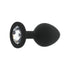 Toosh Black Silicone Butt Plug Medium