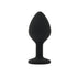 Toosh Black Silicone Butt Plug Medium