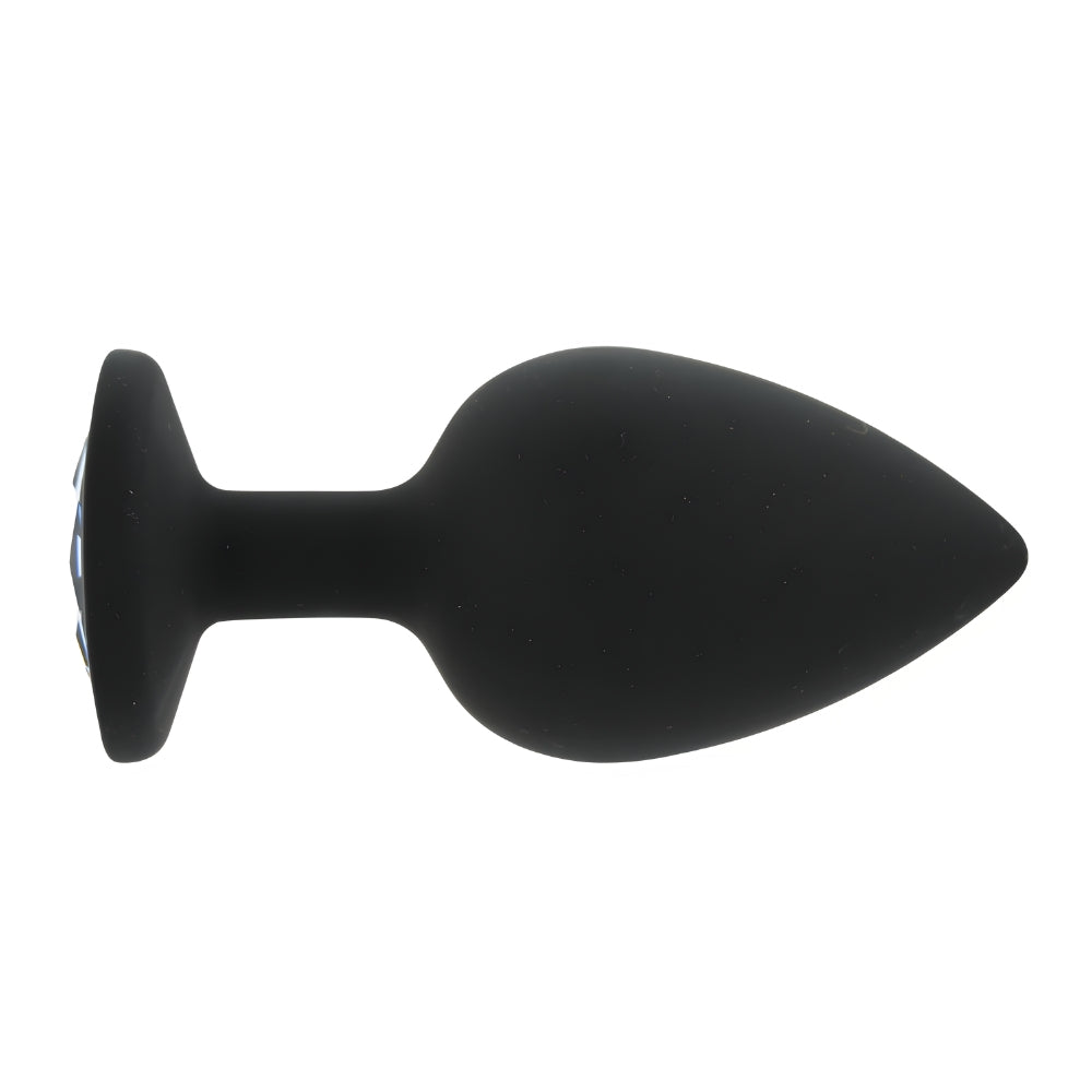 Toosh Black Silicone Butt Plug Large