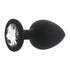 Toosh Black Silicone Butt Plug Large