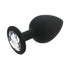 Toosh Black Silicone Butt Plug Large