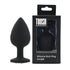 Toosh Black Silicone Butt Plug Large