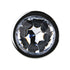 Toosh Silver Metal Butt Plug Large Clear Stone