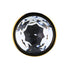 Toosh Gold Metal Butt Plug Large Clear Stone