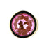 Toosh Gold Metal Butt Plug Medium Pink Stone