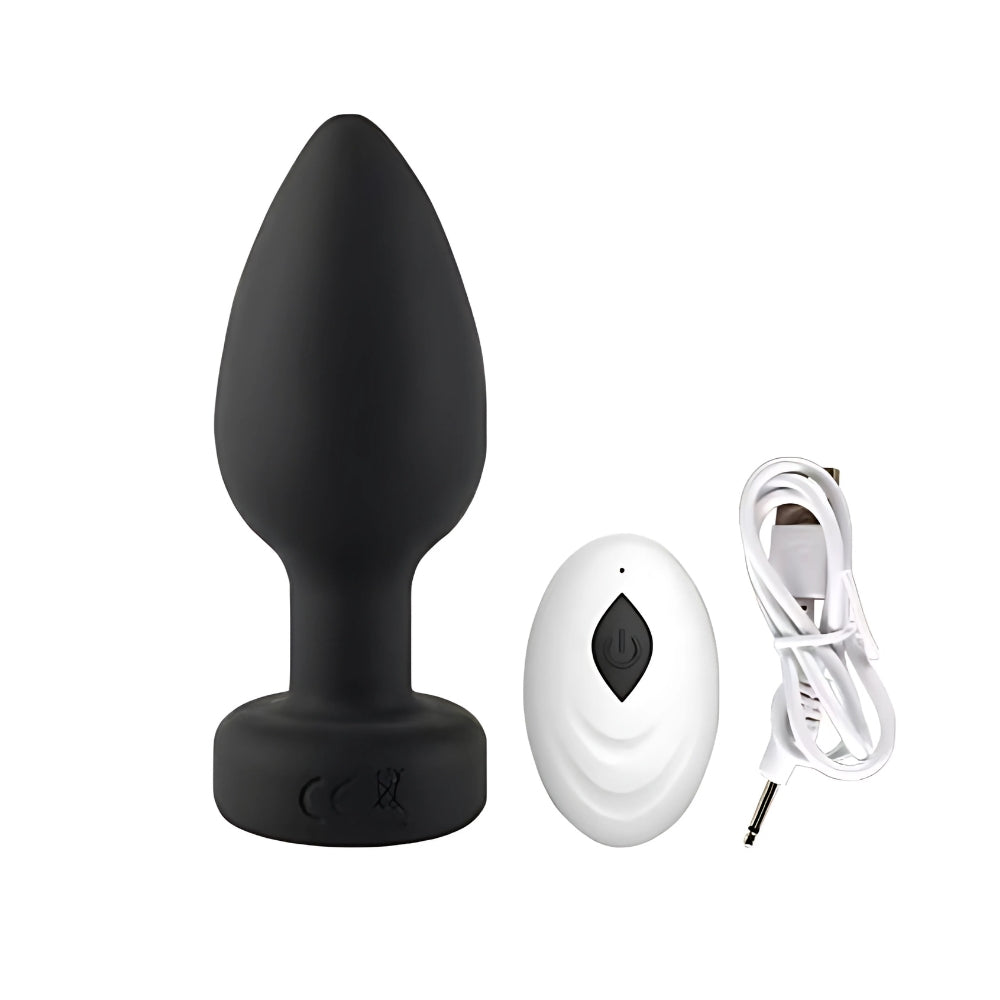 Toosh Remote Controlled Silicone Vibrating Butt Plug