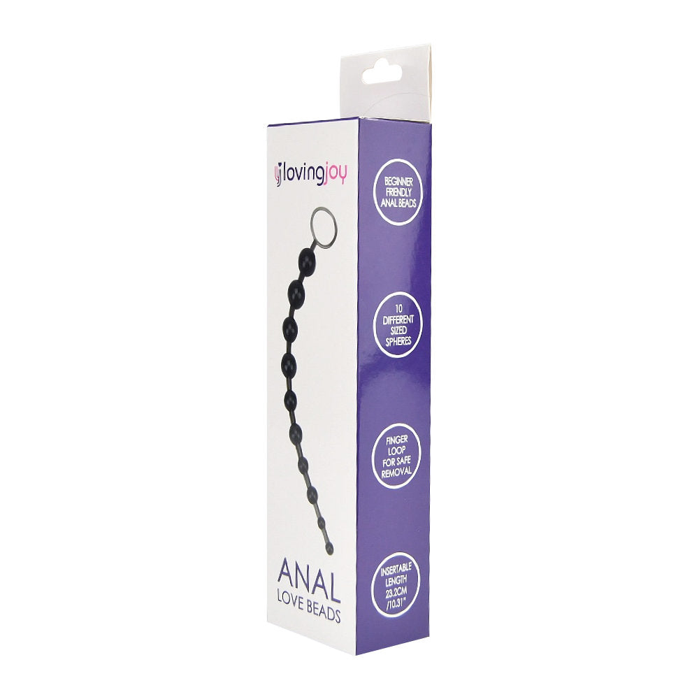 Loving Joy Anal Love Beads Black