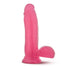 Glow in the Dark 7 Inch Suction Base Cock with Balls