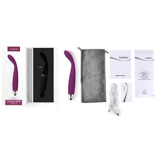 Svakom Cici Flexible Head Vibrator Violet