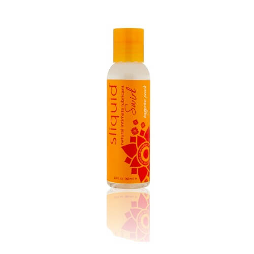 Sliquid Naturals Swirl Flavoured Lubricants-Tangerine Peach 59ml