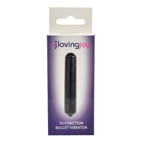 Loving Joy 10 Function Obsidian Bullet Vibrator