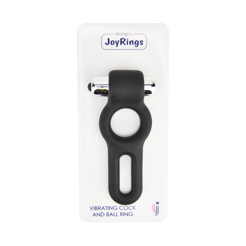 JoyRings Silicone Vibrating Cock and Ball Ring