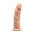 SilexD 7 inch Realistic Vibrating Silicone Dual Density Dildo with Suction Cup