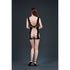 Moonlight Open Front and Back Criss-Cross Mini Dress One Size Black