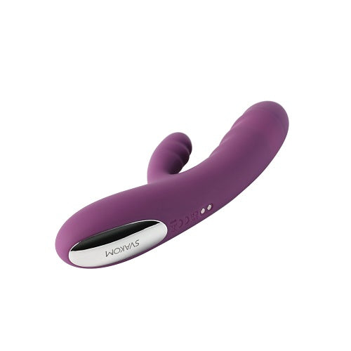 Svakom Avery Thrusting Vibrator with Clitoral Stimulator