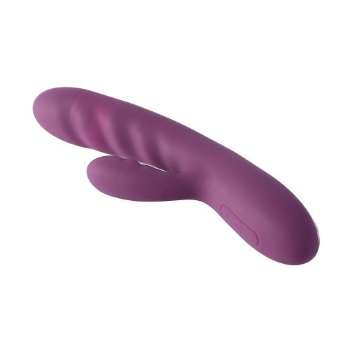 Svakom Avery Thrusting Vibrator with Clitoral Stimulator