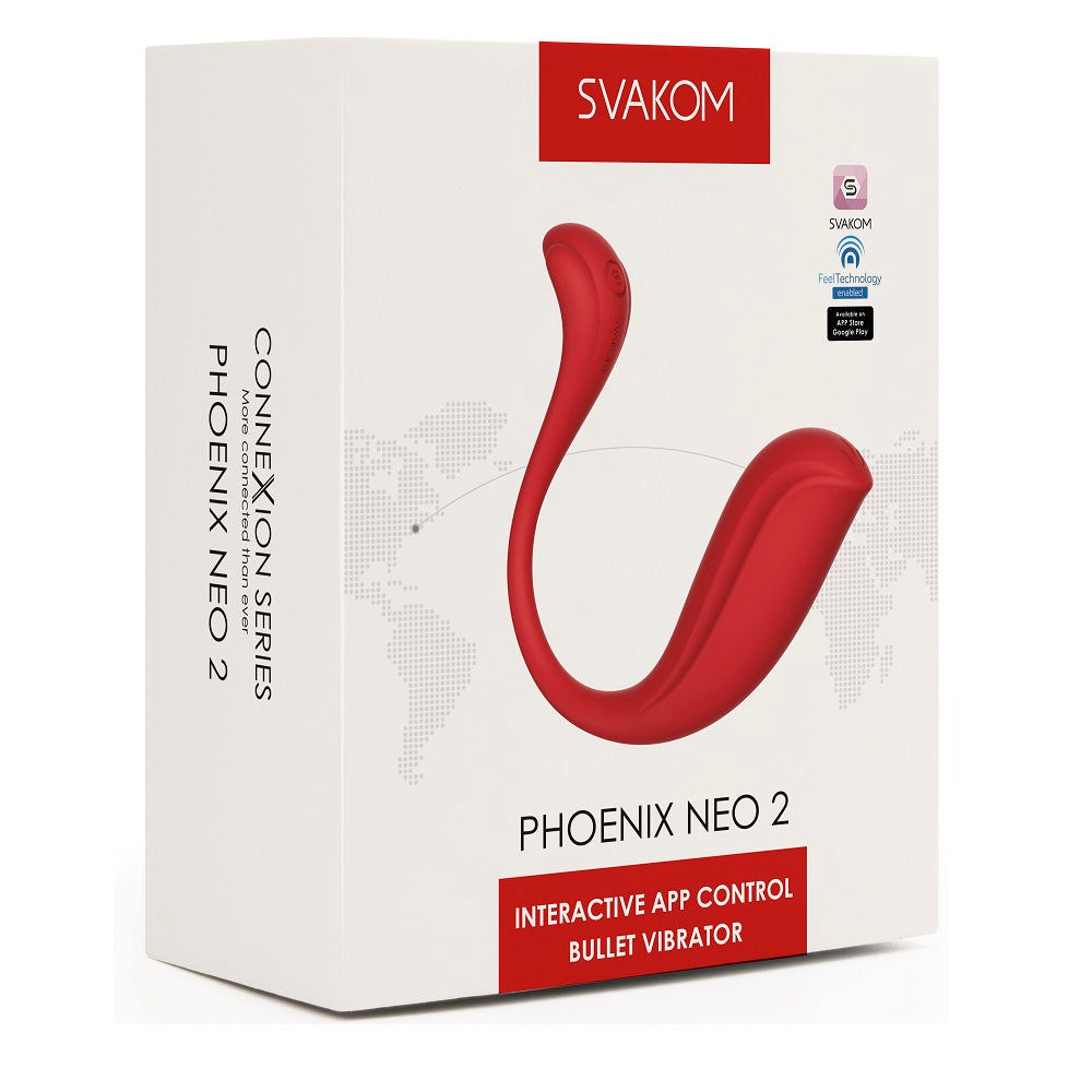 Svakom Phoenix Neo 2 Interactive App Controlled Vibrator