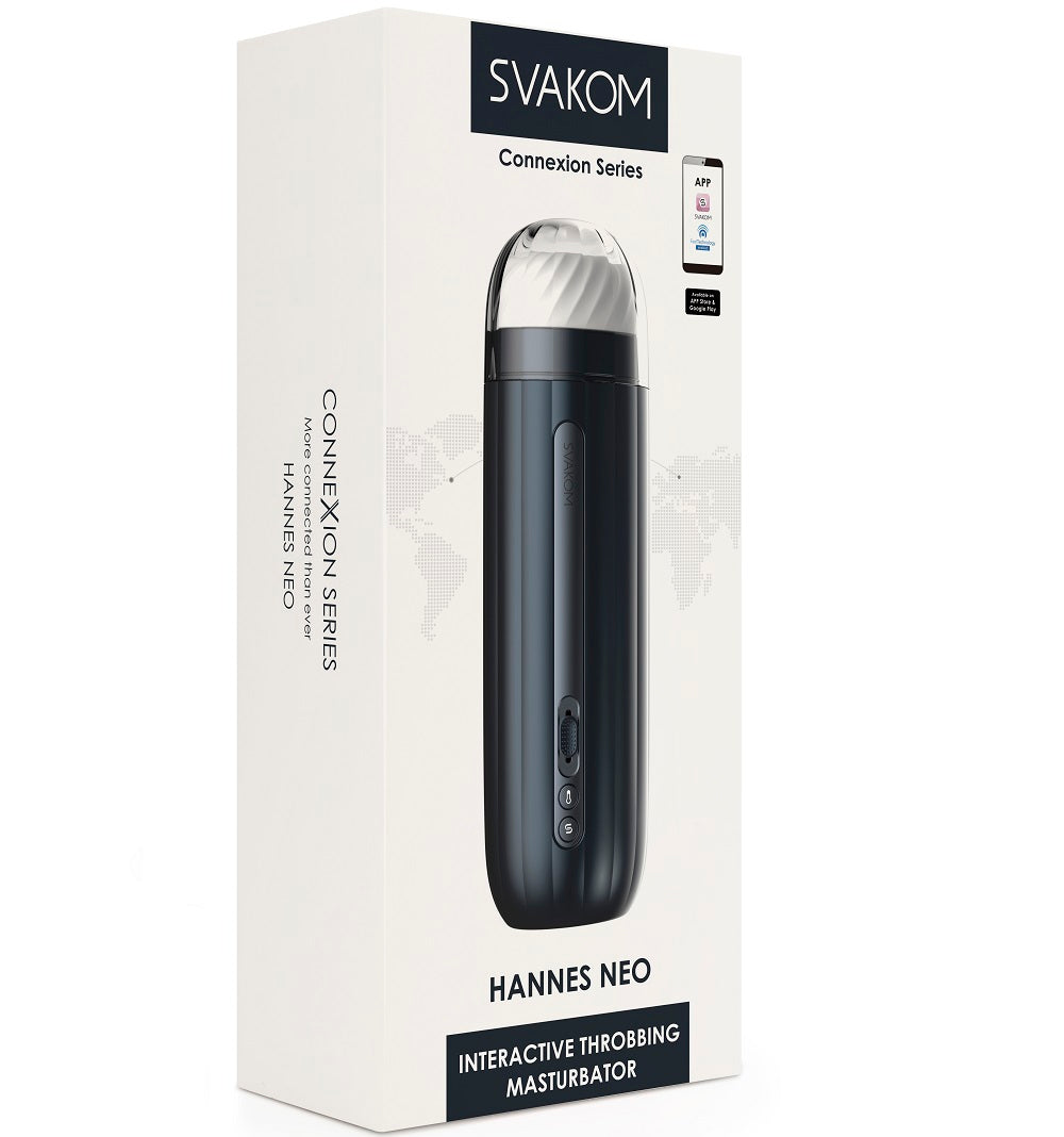 Svakom Hannes Neo Heat Vibrating Male Masturbator