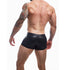 C4M Peekaboo Black Leatherette Mini Pants Extra Large