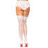 Leg Avenue Stay Up Sheer Thigh Highs White