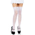 Leg Avenue Stay Up Sheer Thigh Highs White