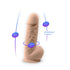 SilexD 8.5 inch Remote Controlled Vibrating Girthy Silicone Dildo