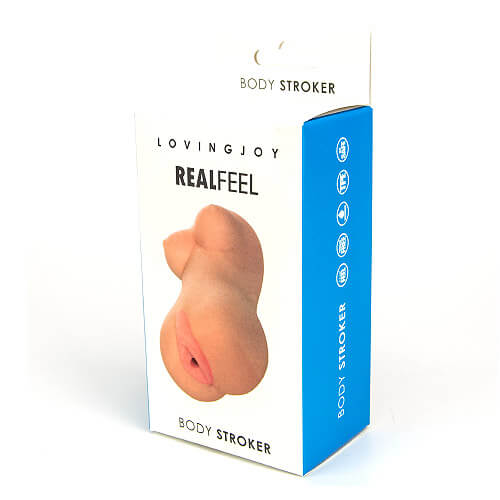 Loving Joy Real Feel Male Masturbator - Body Stroker