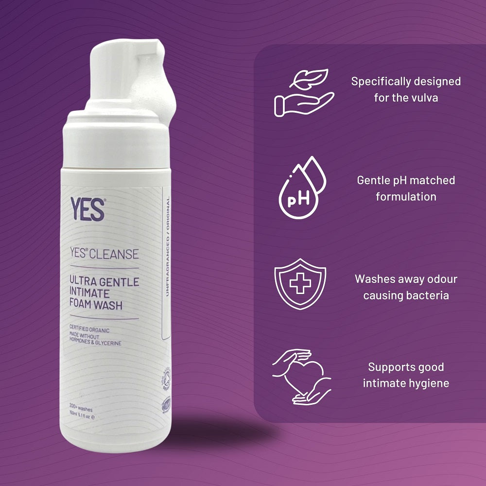 YES Cleanse Intimate Wash-Unfragranced